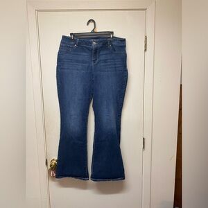 Maurice’s XL/R Women’s Cotton Blend Jeans With Flare Legs